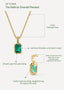 The Kathryn Emerald Pendant - Cali Hellerman