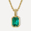 The Kathryn Emerald Pendant - Cali Hellerman